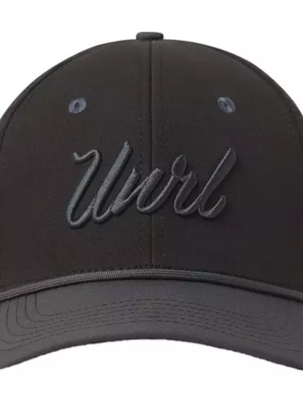 UNRL Script Weekender Mid-Pro Snapback Hat NWOT - Picture 2 of 6